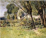 Theodore Robinson Willows painting